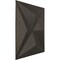 Ekena Millwork 11 7/8in. W x 11 7/8in. H Kent EnduraWall Decorative 3D Wall Panel Covers 0.98 Sq. Ft. WP12X12KEDST - alternate 6